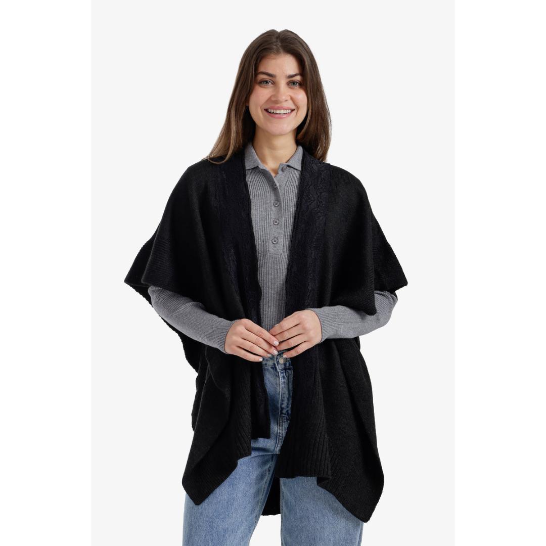 بونشو مزين بالدانتيل - 58756