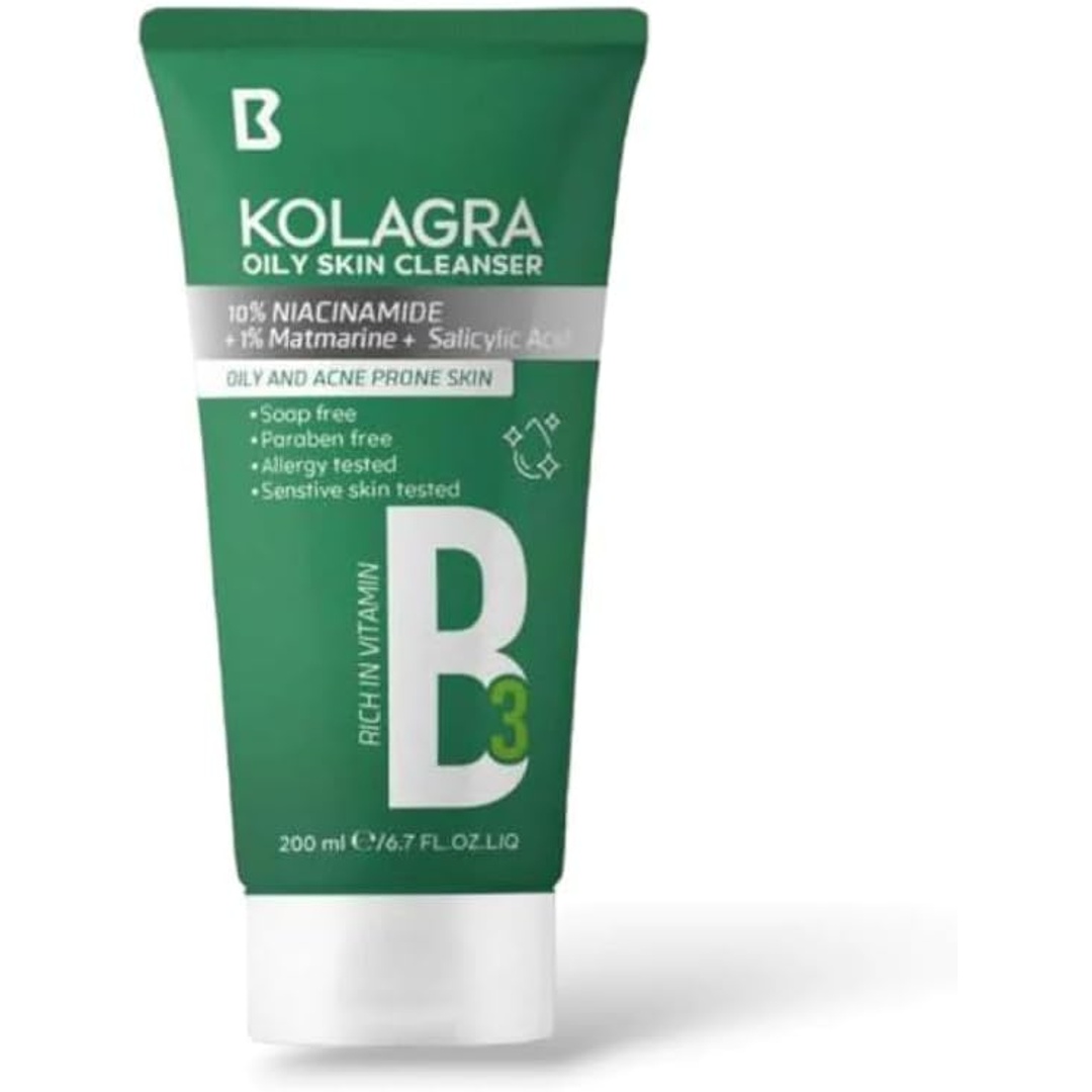 منظف ​​البشرة الدهنية كولاجرا بفيتامين ب3 - 200 مل