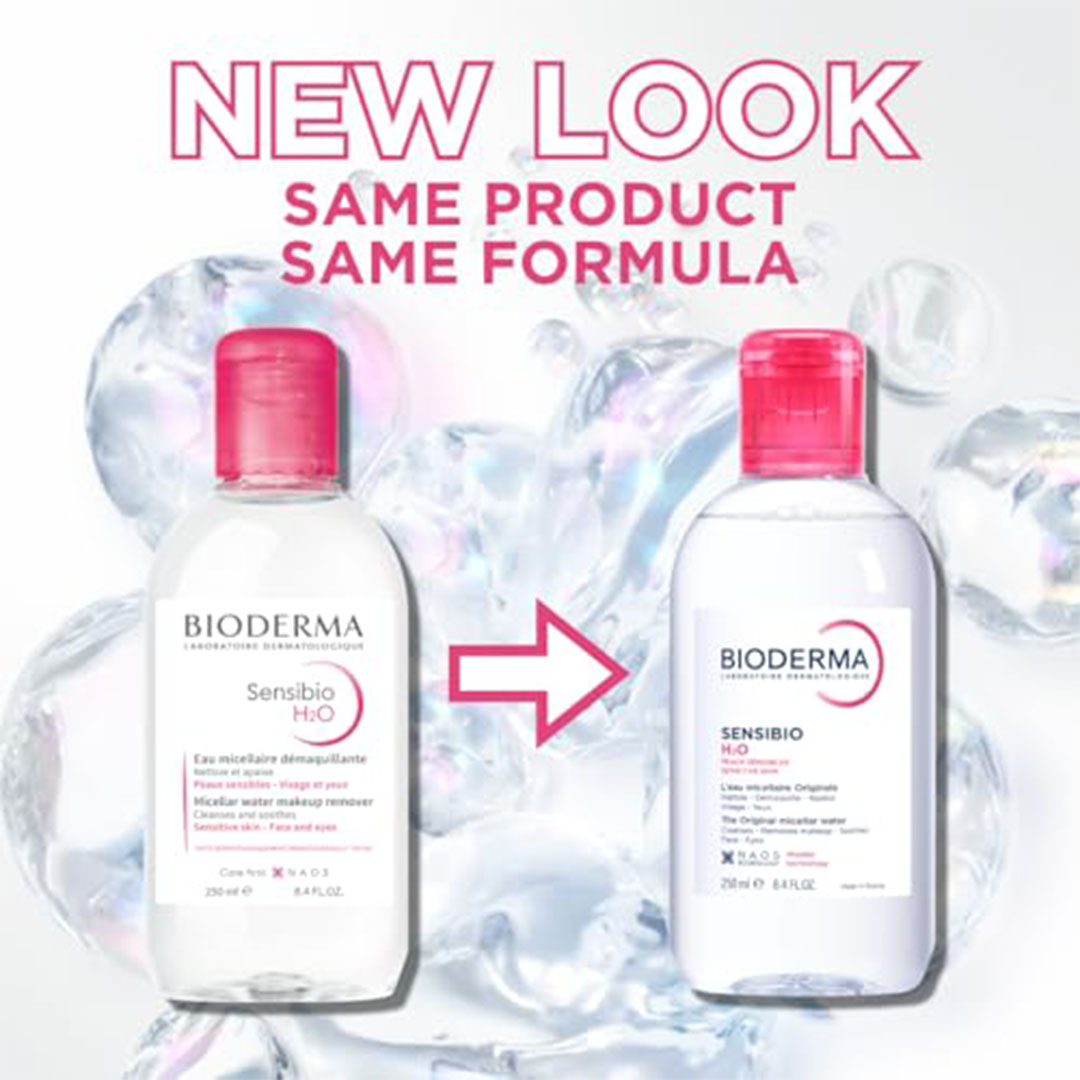 غسول سينسيبو للوجه و العين من بايوديرما - 250 مل