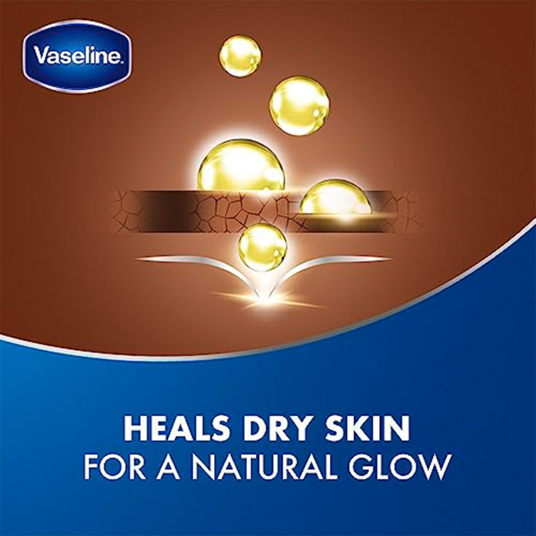 ڤازلين بتروليوم جلي بزبدة الكاكاو لترطيب عميق - 100 مل