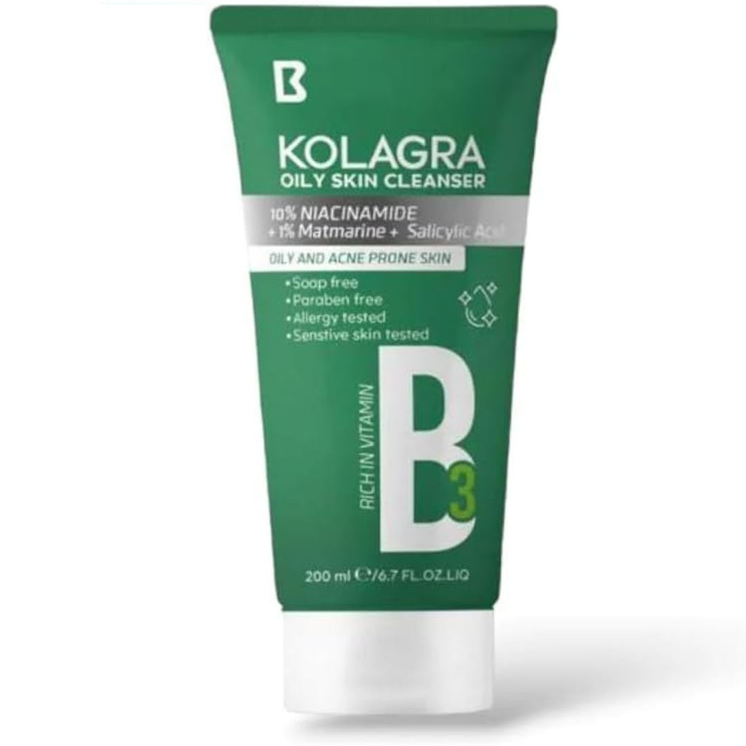 منظف ​​البشرة الدهنية كولاجرا بفيتامين ب3 - 200 مل