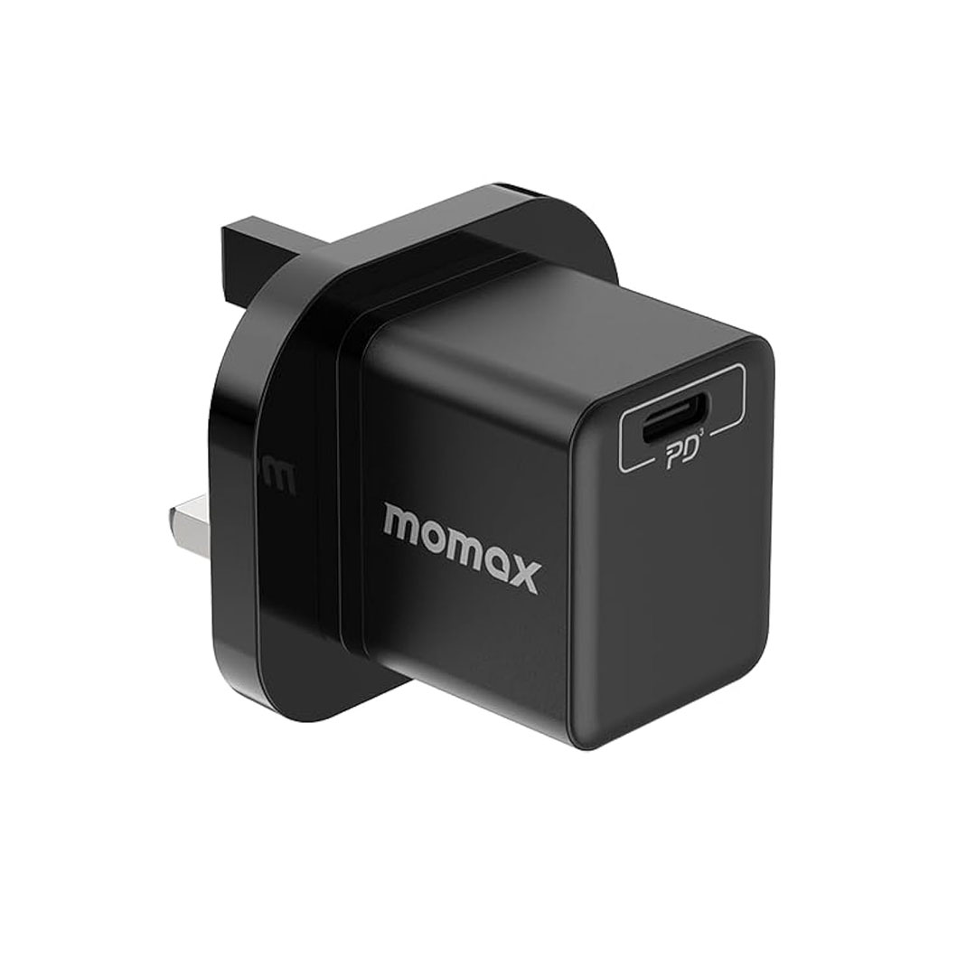 شاحن One Plug Mini USB-C بقدرة 20W - أسود