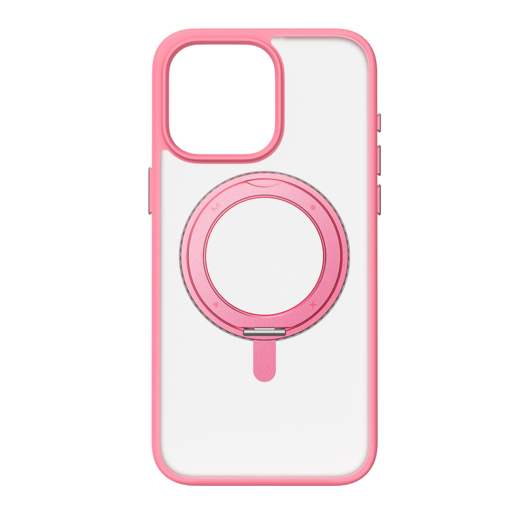 جراب ماج سيف آيفون 15 برو - وردي - Roller Amour CaseForm