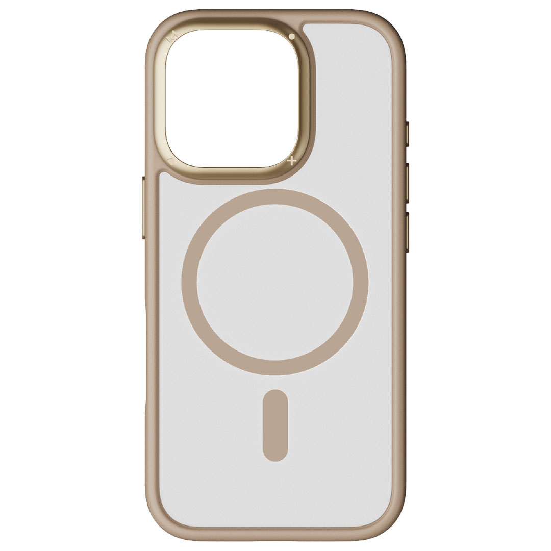 جراب ماج سيف آيفون 16 برو ماكس - ذهبي - Play CaseForm