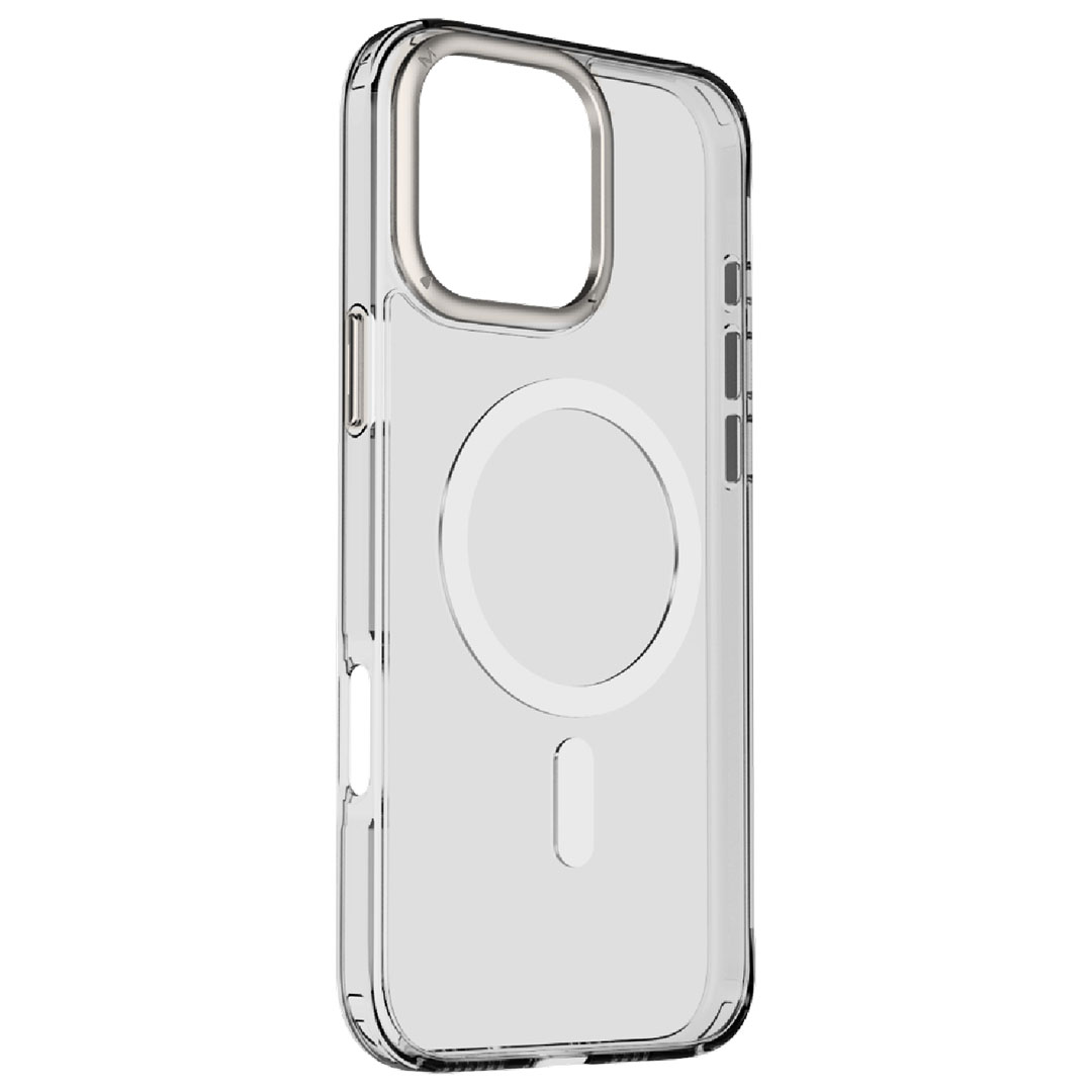 جراب ماج سيف آيفون 16 برو - شفاف - Play CaseForm