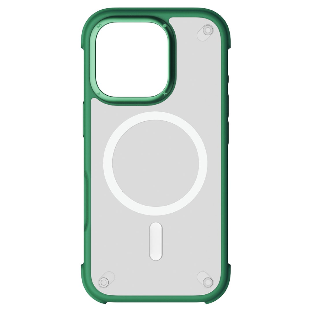 جراب ماج سيف آيفون 16 برو - أخضر - AiR CaseForm