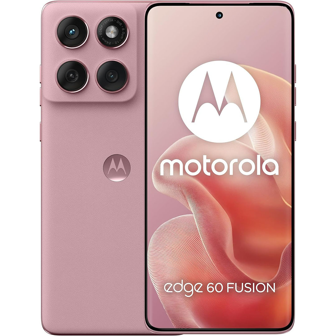 موتورولا ايدج 60 فيوجن موبايل - 12/256 جيجا - شريحتين - 5G - بينك