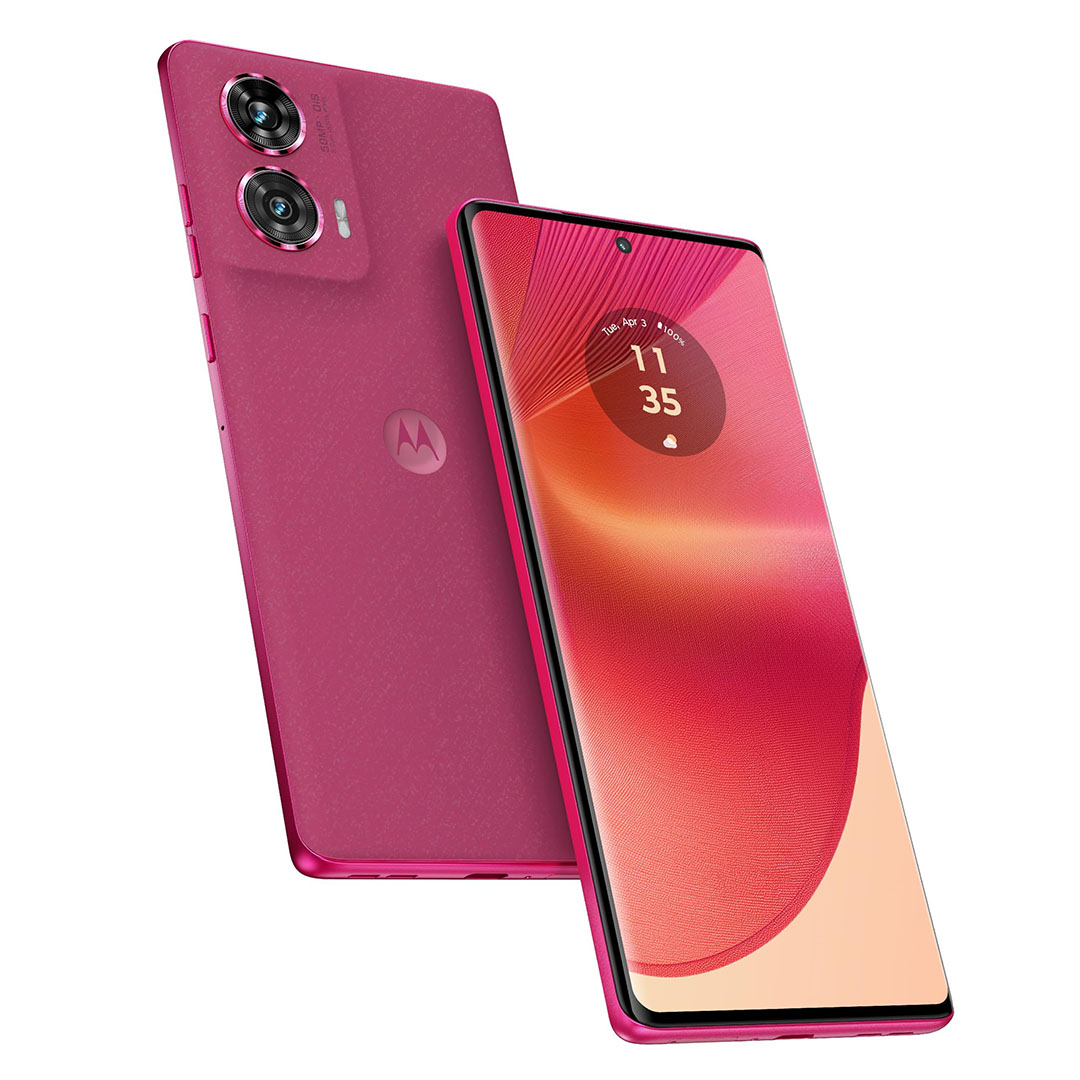 موتورولا إيدج 50 فيوجن موبايل - 512/12 جيجا - 5G شريحتين - بينك