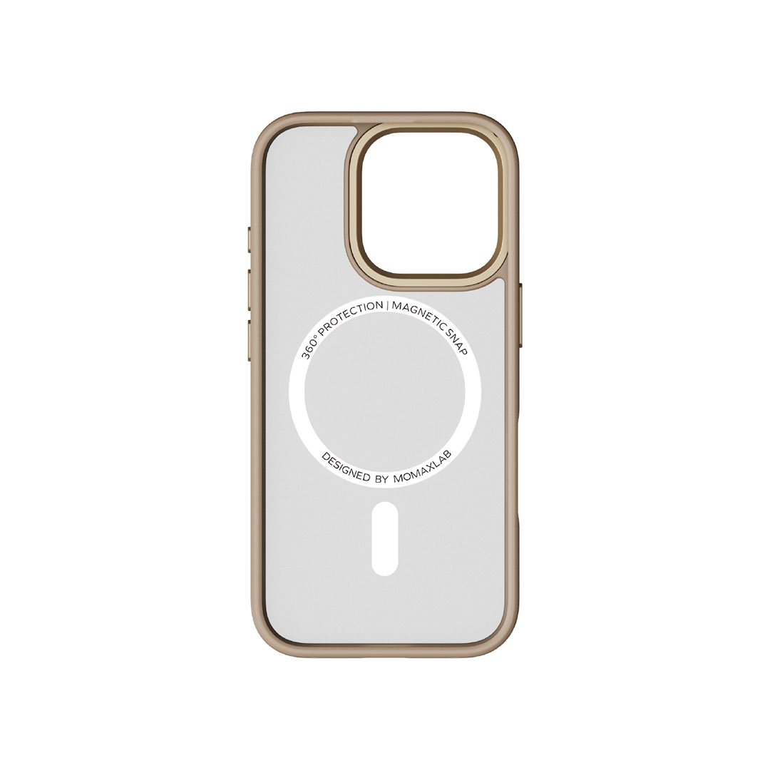 جراب ماج سيف آيفون 16 برو - ذهبي - Play CaseForm