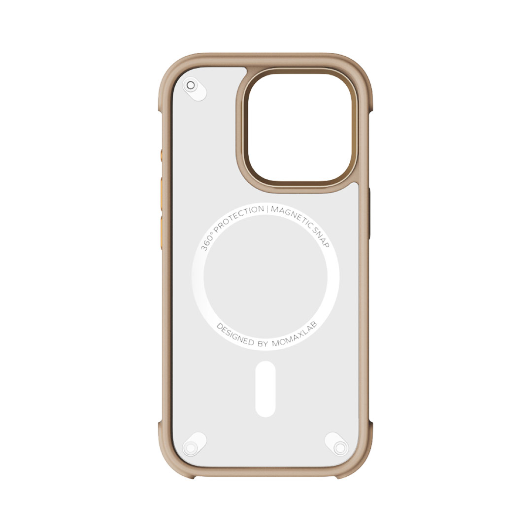 جراب ماج سيف آيفون 16 برو ماكس - ذهبي - AiR CaseForm