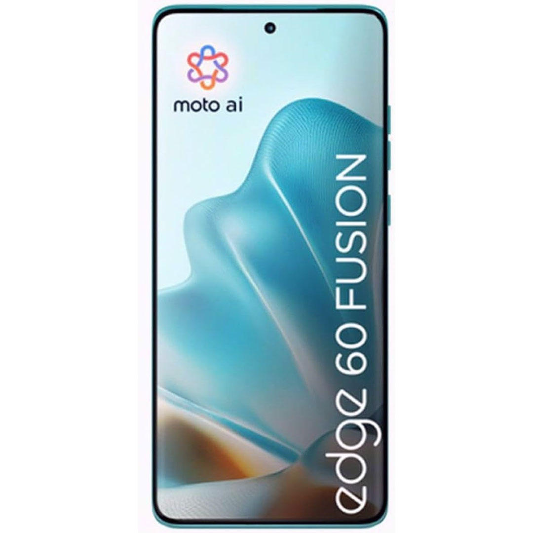 موتورولا ايدج 60 فيوجن موبايل - 12/256 جيجا - شريحتين - 5G - بانتون امازونيت