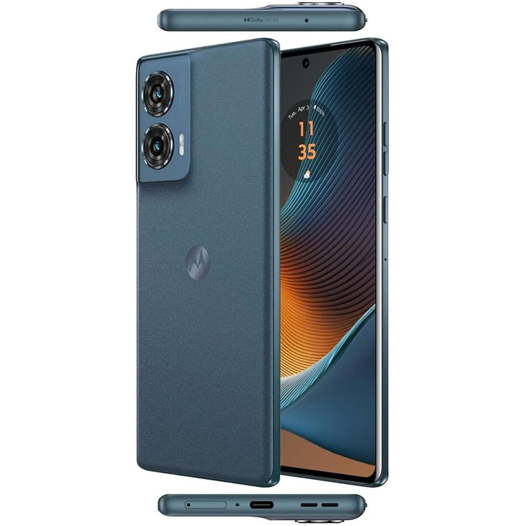 موتورولا إيدج 50 فيوجن موبايل - 512/12 جيجا - 5G شريحتين - كحلي