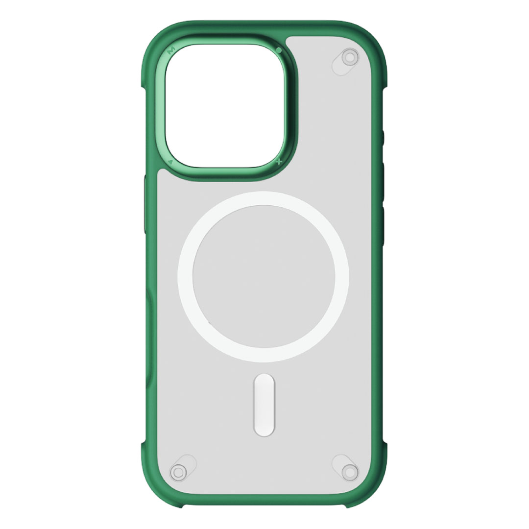 جراب ماج سيف آيفون 16 برو - أخضر - AiR CaseForm