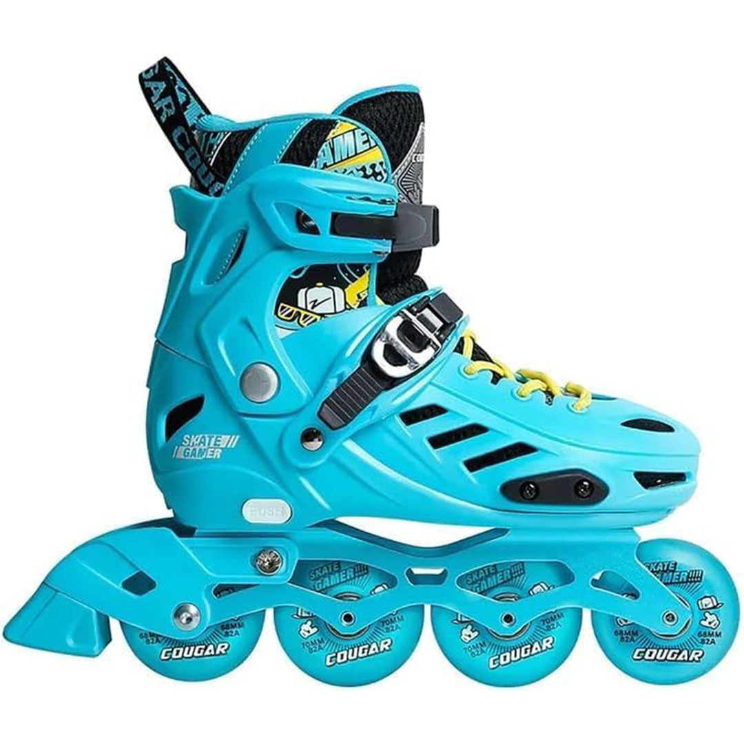 حذاء تزلج 313 بخط عجلات واحد - أزرق - M