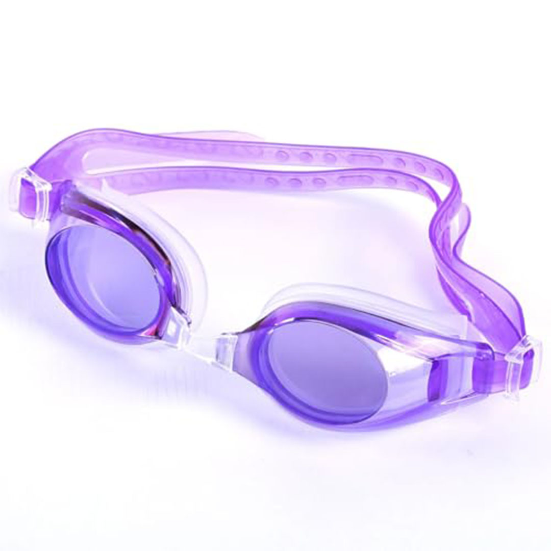 نظارة سباحة للاطفال مضادة للضباب - بنفسجي