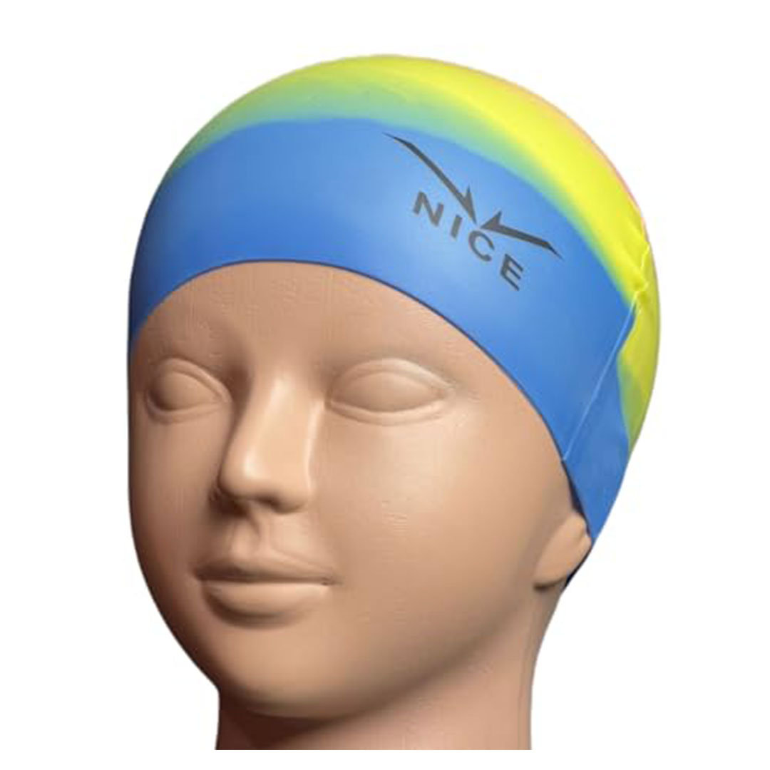 قبعة سباحة للاطفال - سيليكون - للجنسين