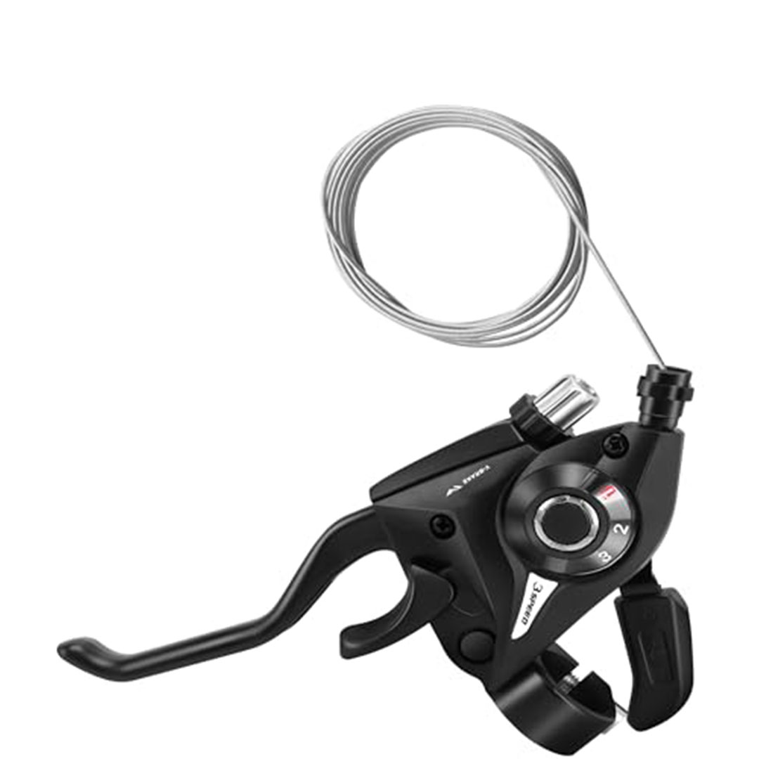 مجموعة مقابض فرامل ناقل سرعة 3×7 مع كابلات داخلية