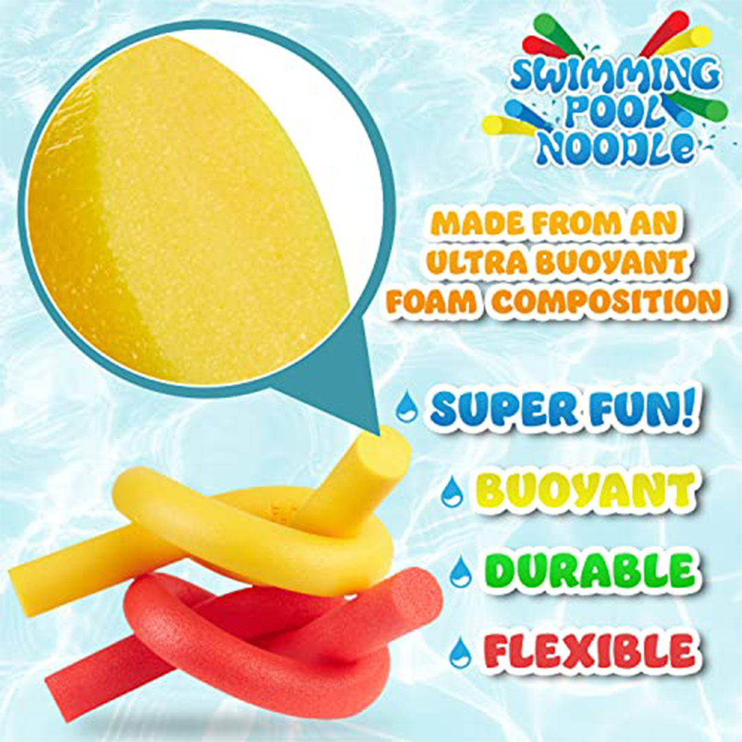 نودل حمام السباحة للاطفال والكبار - 1.5 متر - 2 قطعة