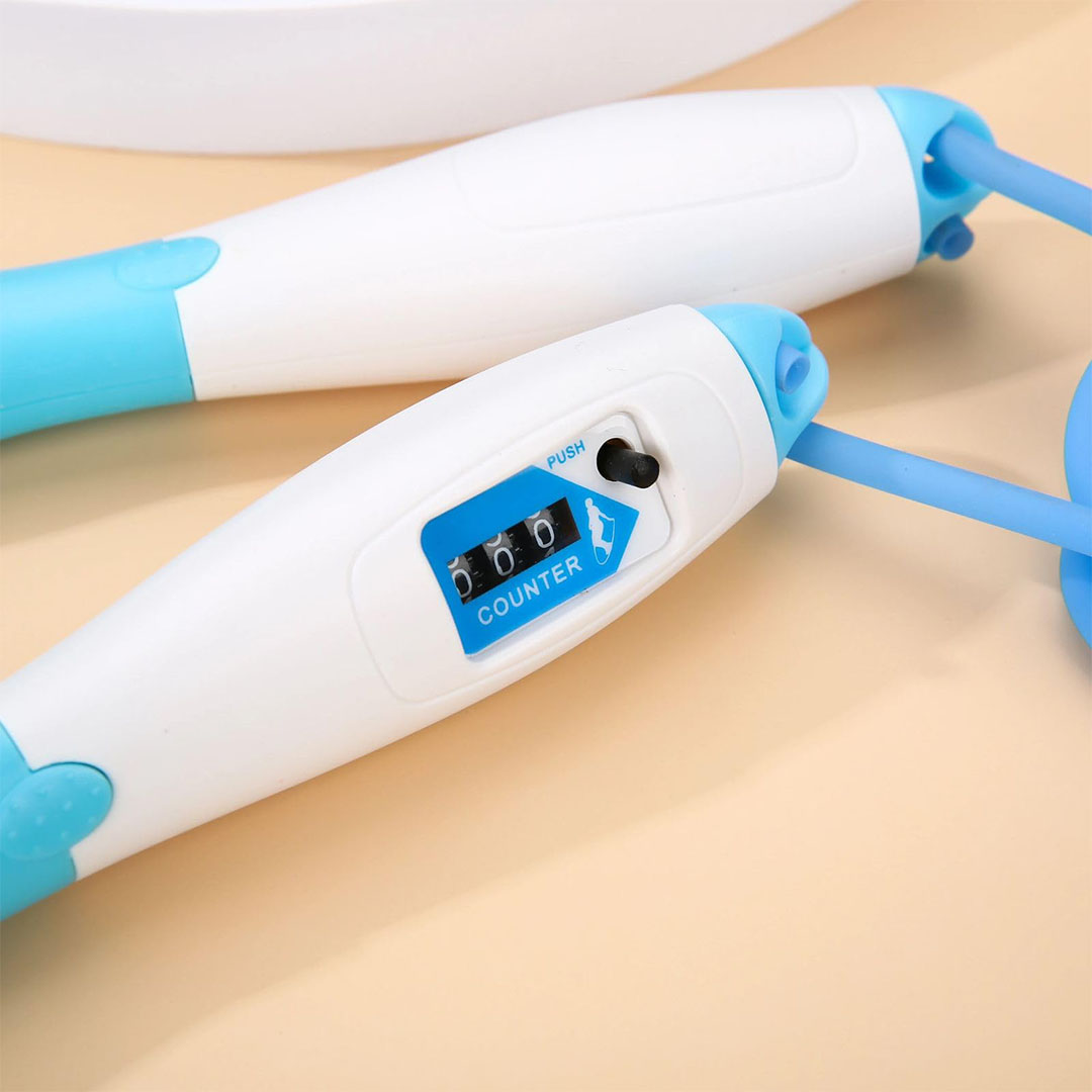 حبل قفز بعداد رقمي - 3 متر - للجنسين