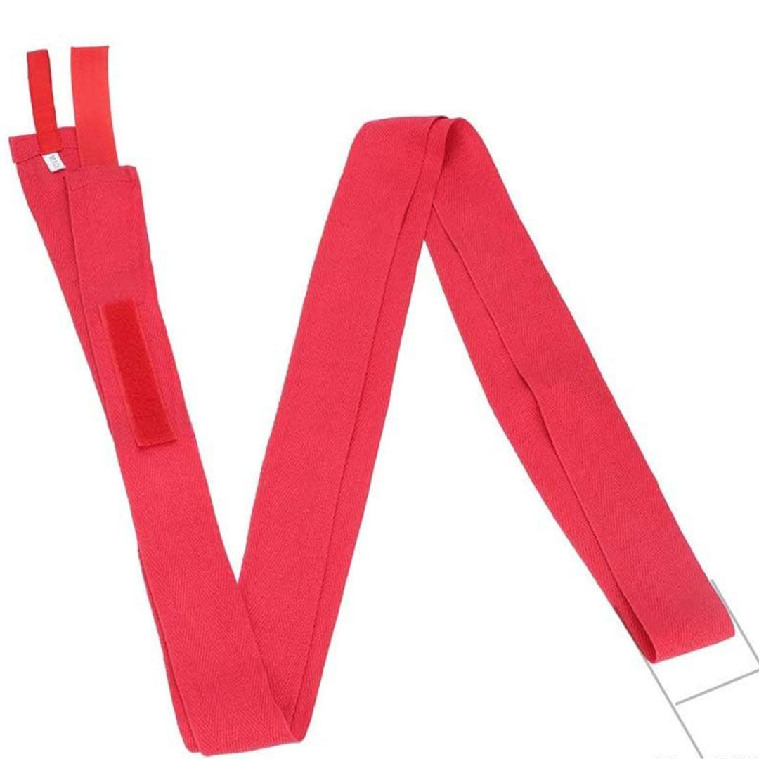 أربطة اليد للملاكمة - 3.5 متر - قطعتان - أحمر - قطن نايلون