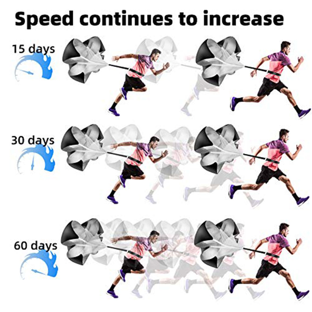 مظلة مقاومة لتدريب السرعة