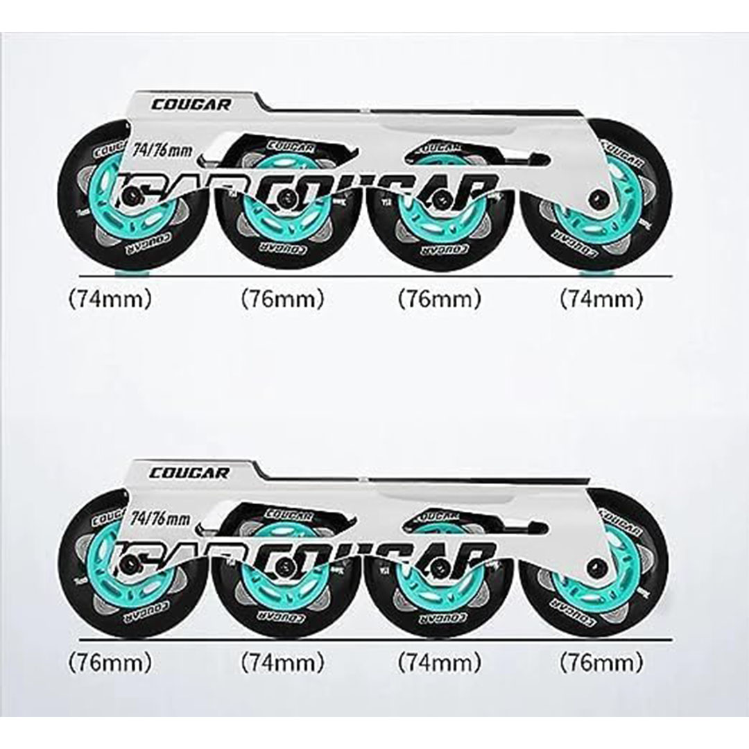حذاء تزلج 307 لرياضة الباتيناج للكبار - مقاس 40