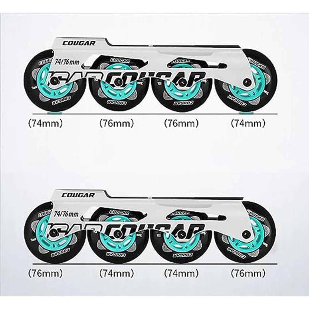 حذاء تزلج 307 لرياضة الباتيناج للكبار - مقاس 38