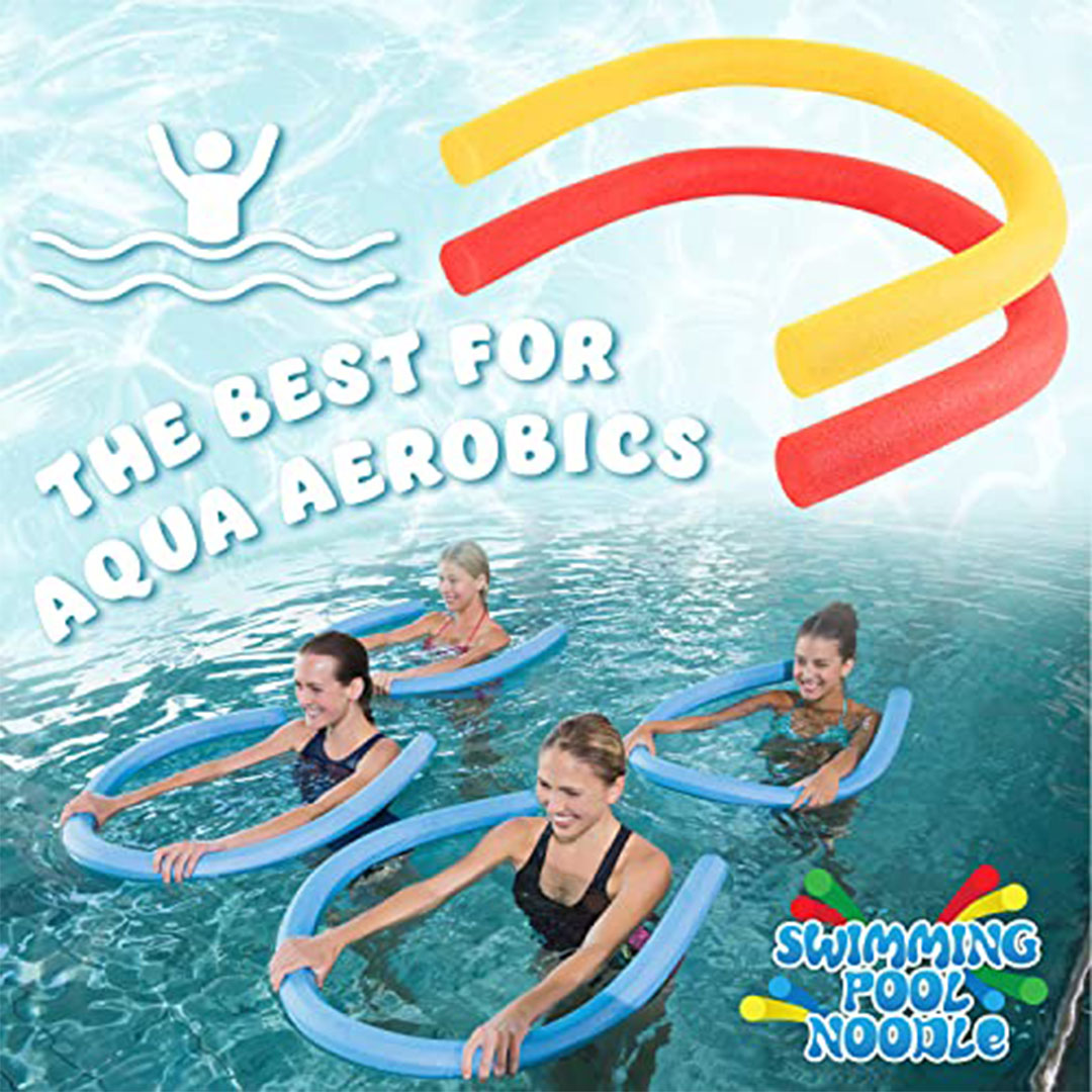 نودل حمام السباحة للاطفال والكبار - 1.5 متر - 2 قطعة