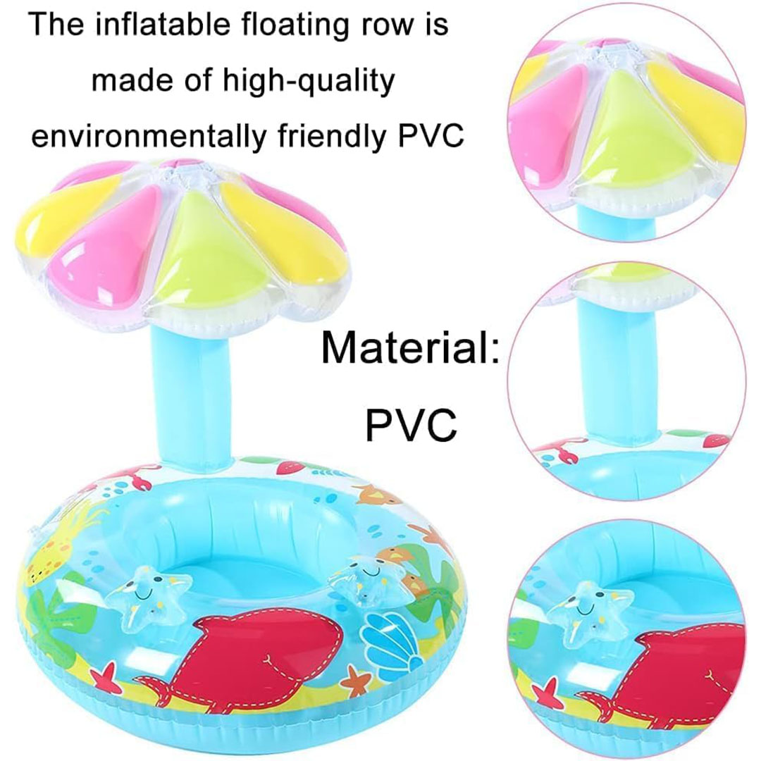 عوامة فيست سباحة للأطفال - قطعة واحدة - أزرق - M