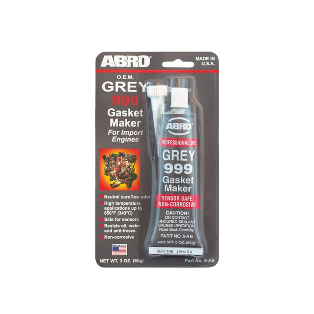 ابرو صانع حشيات السيليكون 999 مانع التسرب الرمادي - 85 جرام