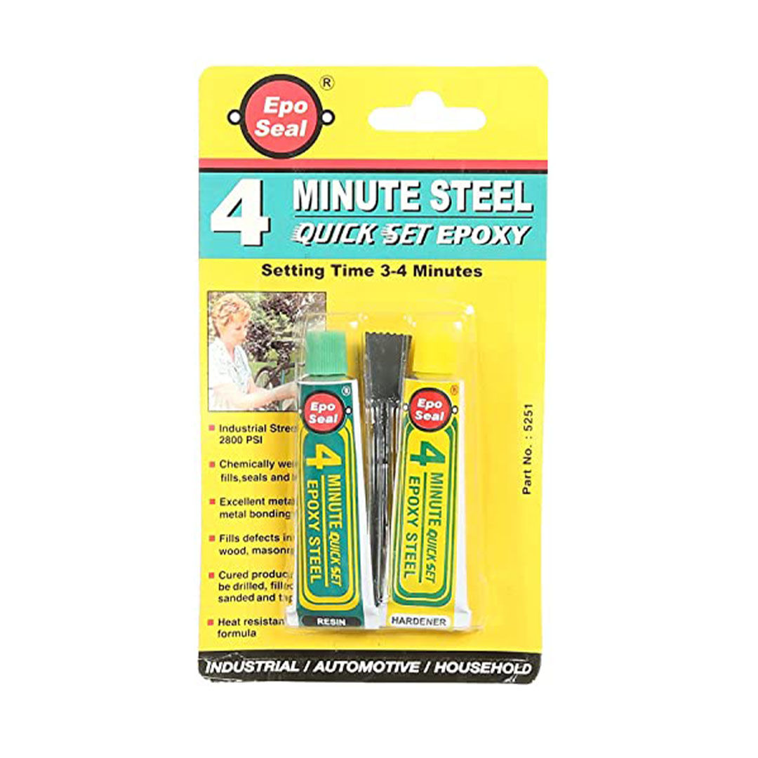 صمغ إيبوكسي فولاذي سريع 4 مينت من ايبوند - 46.2 جرام