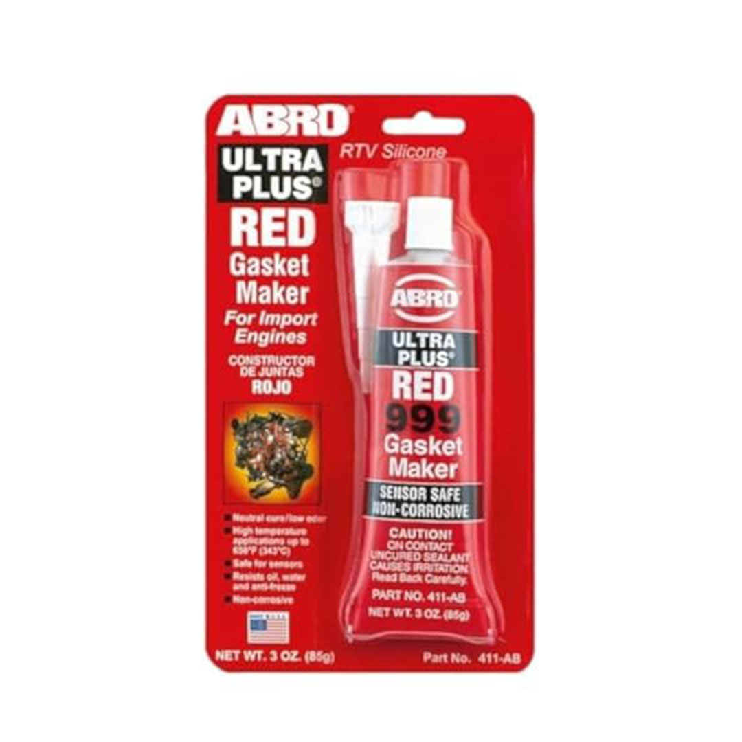 سيليكون الترا بلس ريد ار تي في لصنع حلقات سيليكون لمنع التسريب من ابرو - 85 جرام