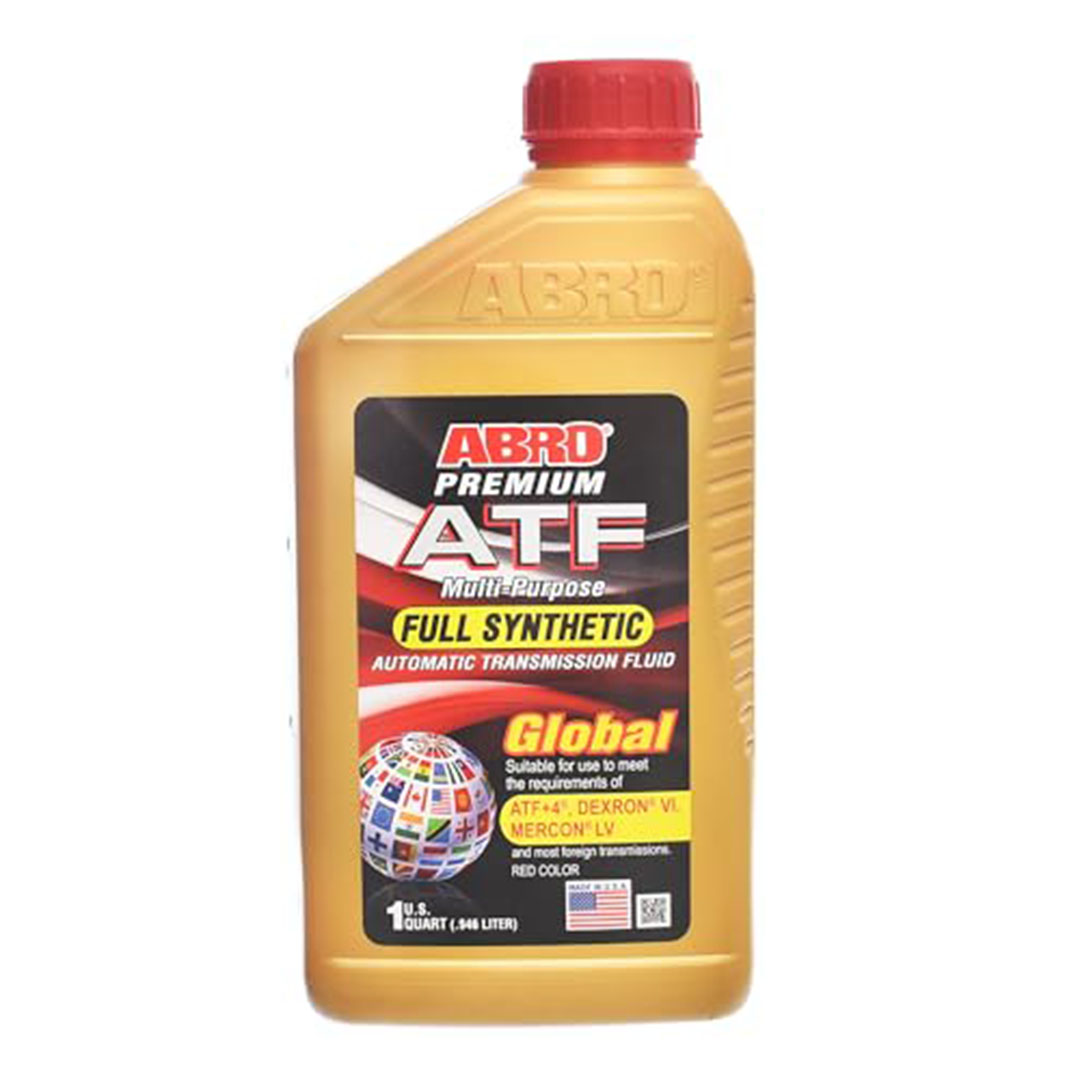 زيت فتيس ATF+4 ديكسرون جلوبال من ابرو - 1 لتر  - أحمر