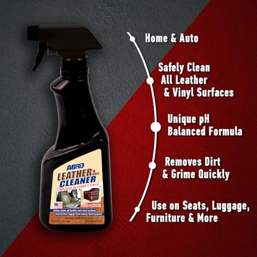 منظف الجلد والفينيل للبيت و السيارة من ابرو - 472 مل