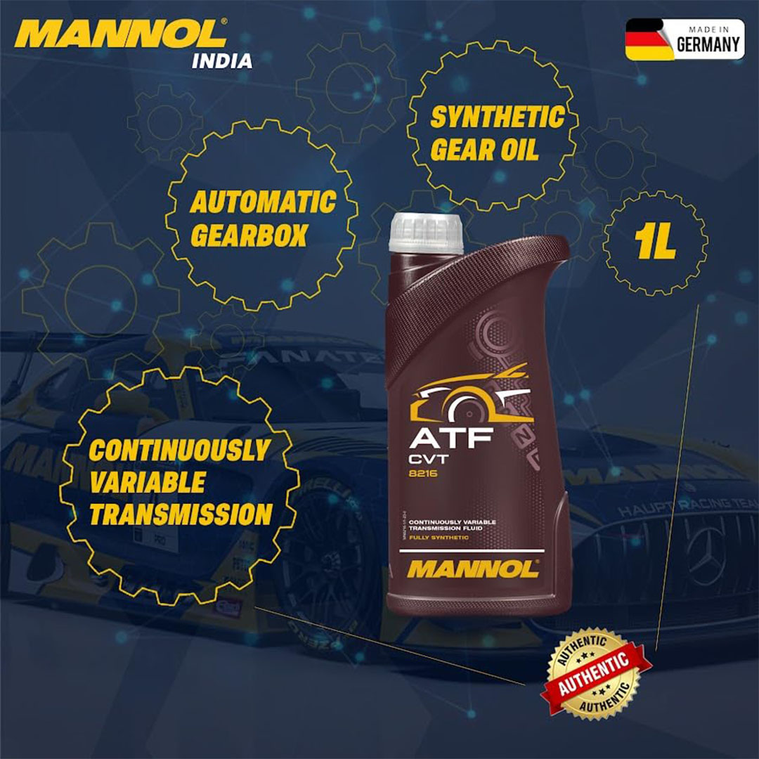 مانول زيت CVT تخليقي بالكامل, أداء فائق واحتكاك منخفض - 1 لتر