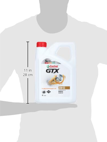 زيت جي تي اكس 20W-50 كاسترول - 4 لتر