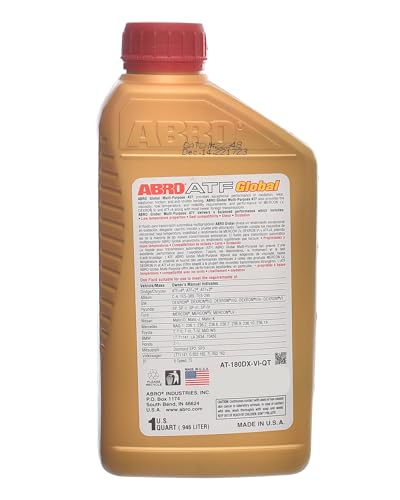 زيت فتيس ATF+4 ديكسرون جلوبال من ابرو - 1 لتر  - أحمر