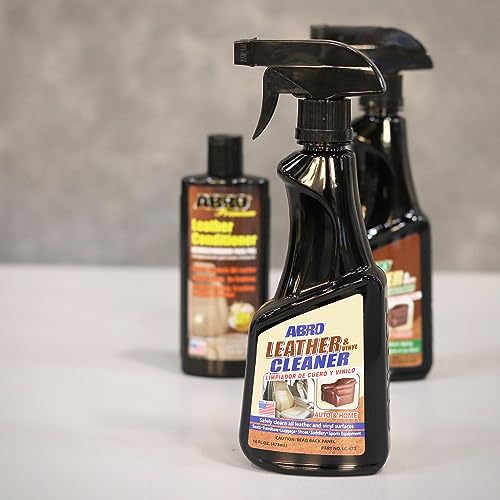 منظف الجلد والفينيل للبيت و السيارة من ابرو - 472 مل