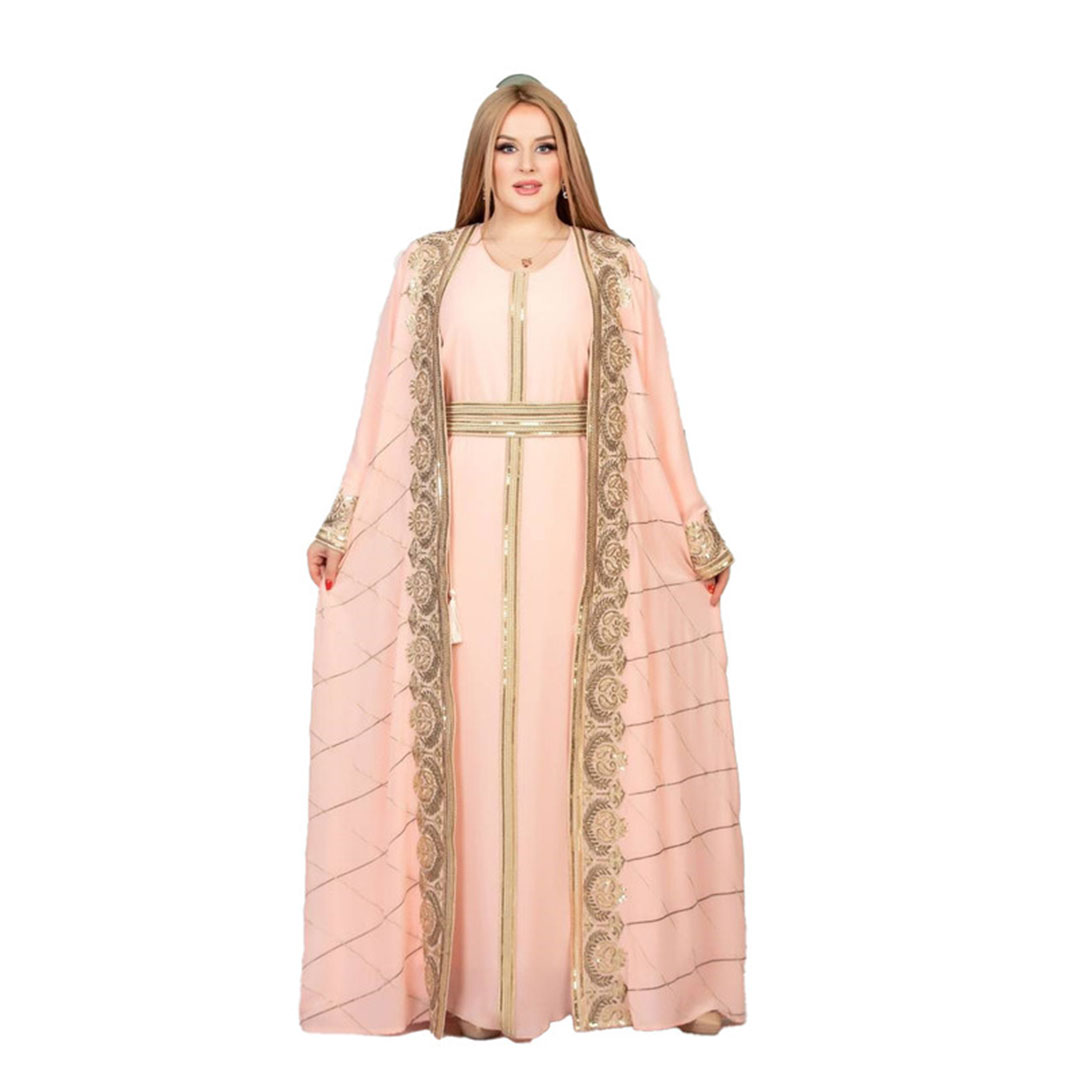 عباية شيفون تلبيسه فيزون حريمي 505