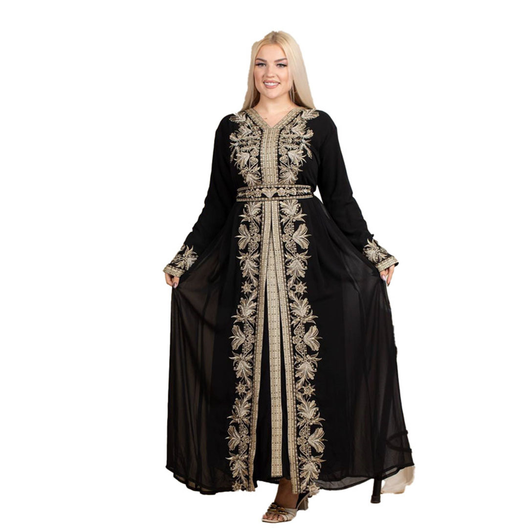 عباية إستقبال شيفون ببطانة 516