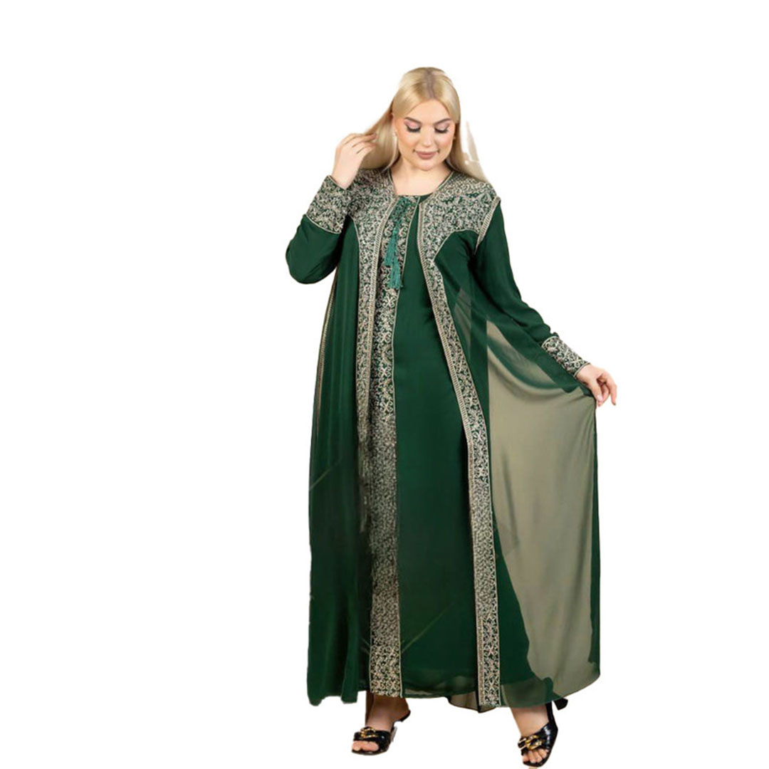 عباية إسنقبال حريمي شيفون مبطن 520