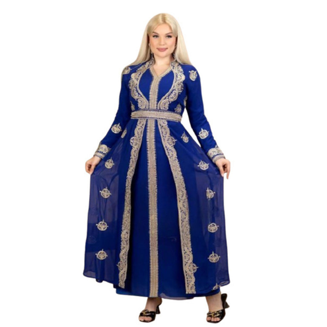 عباية شيفون سعودي مبطن 523