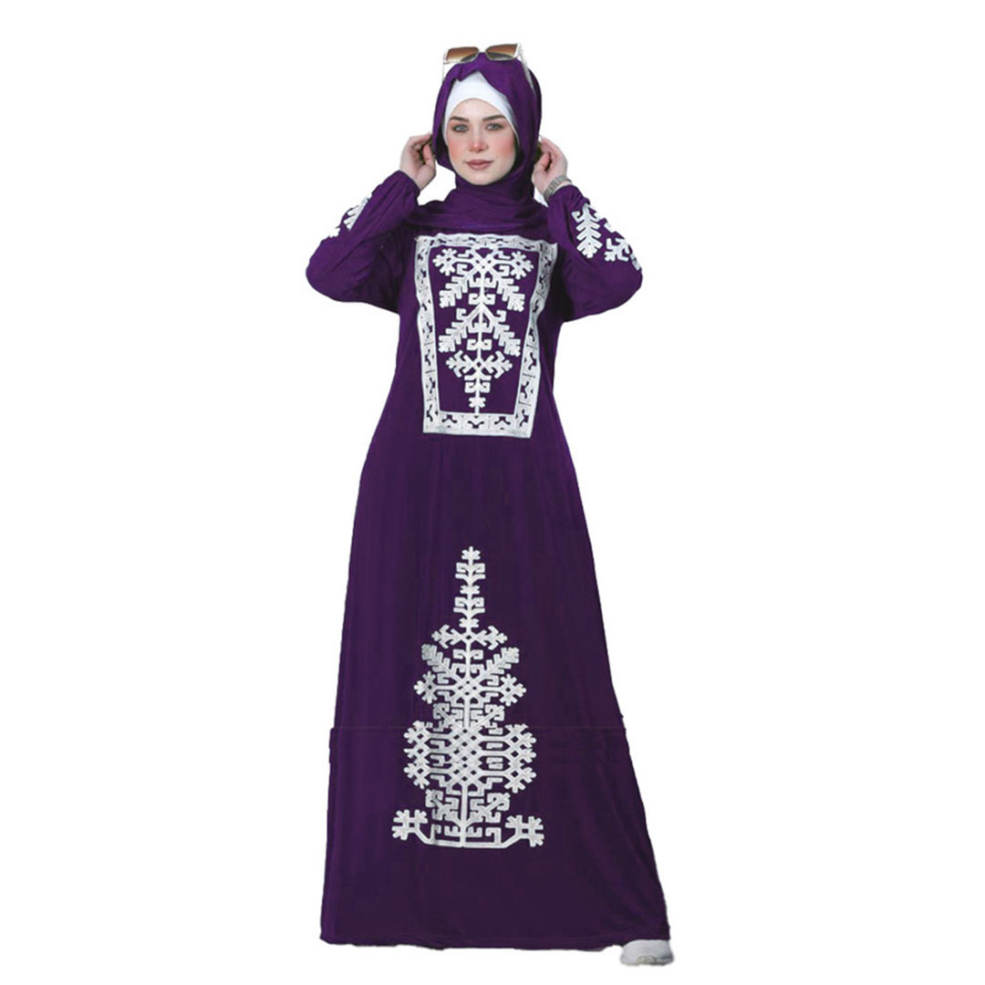 Purple/White