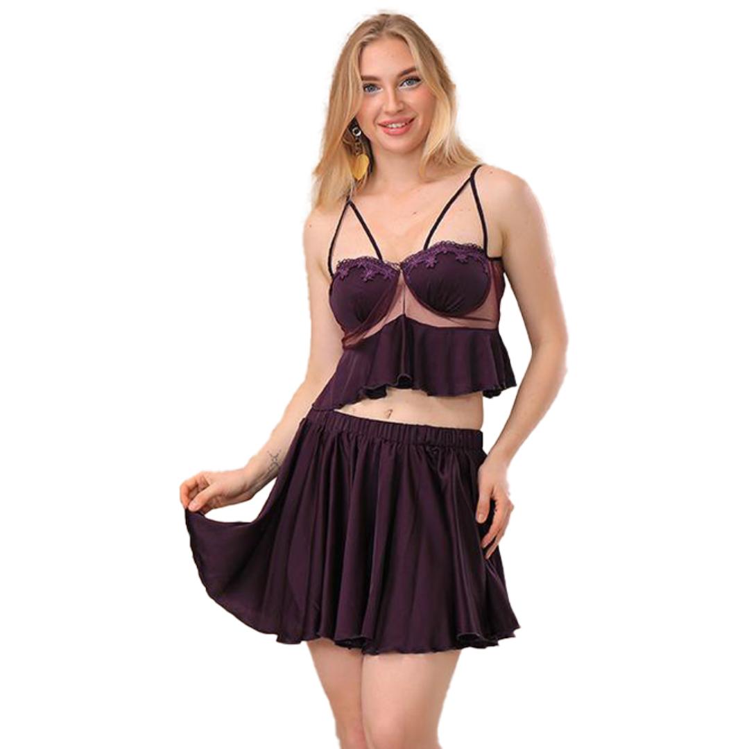 قميص نوم قصير حريمي - 254