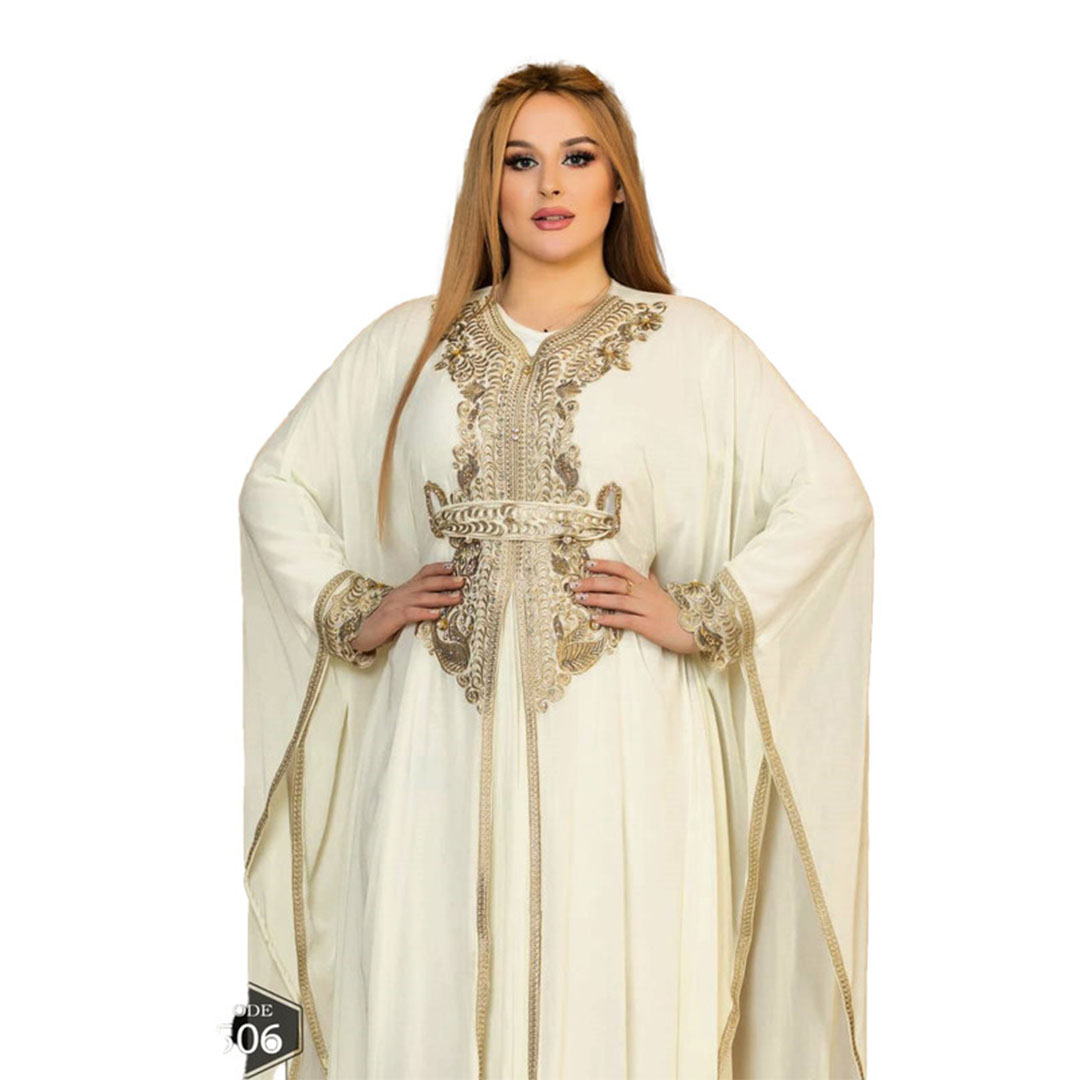 عبايه استقبال شيفون مطرزة حريمي 506