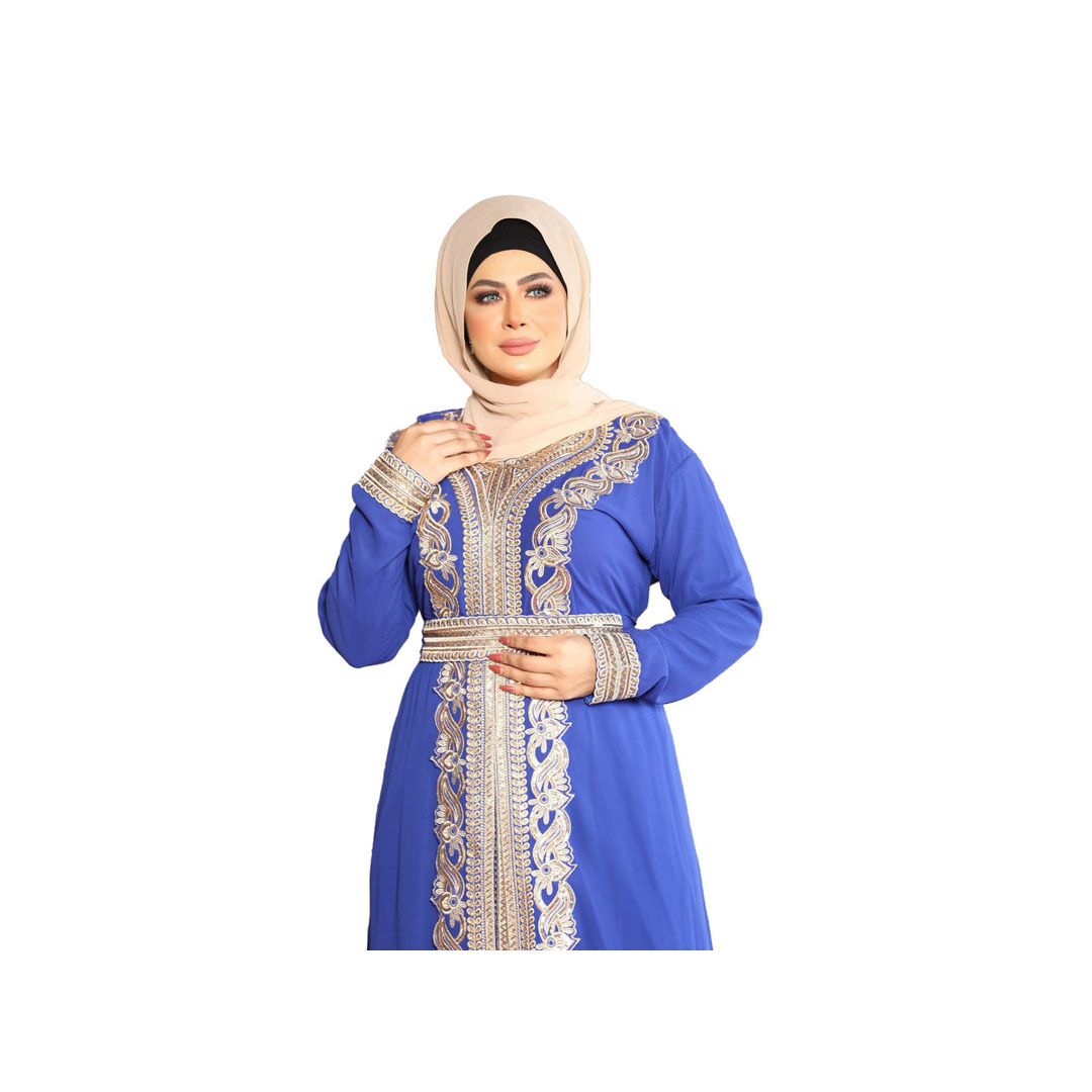 عباية شيفون بحزام حريمي 512