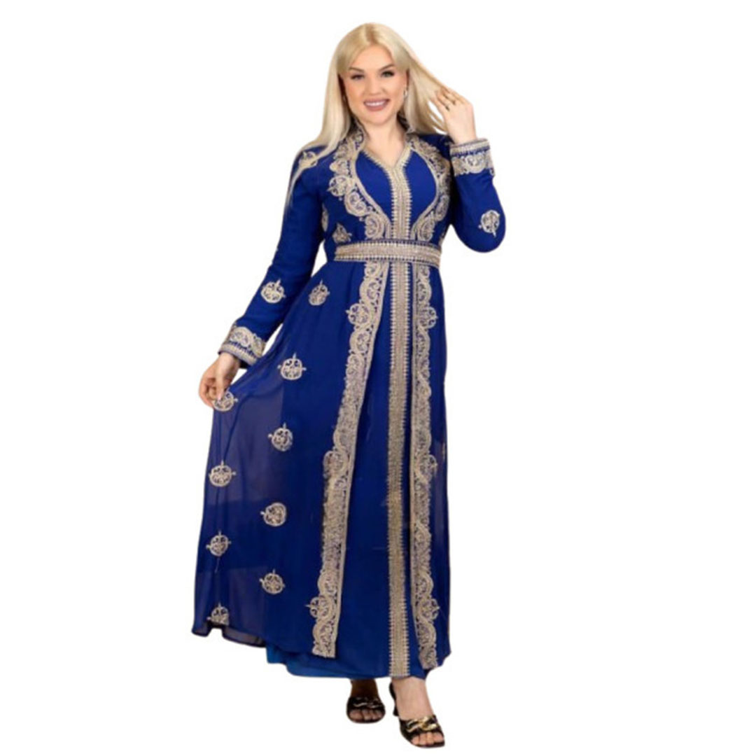 عباية شيفون سعودي مبطن 523