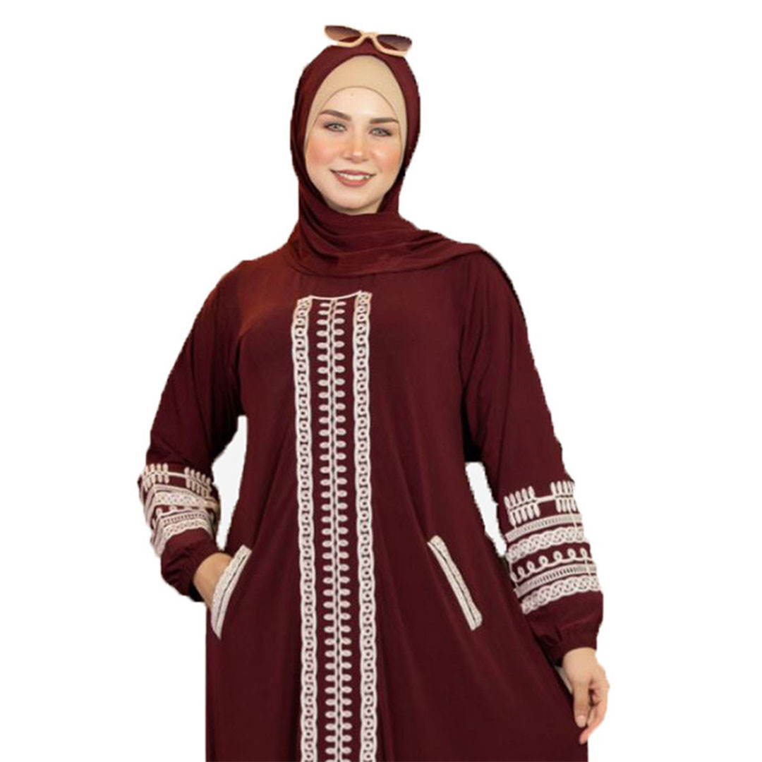 إسدال صلاة مطرز حريمي 738