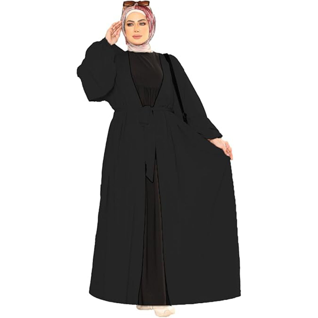 عباية كريب رويال حريمي 8105