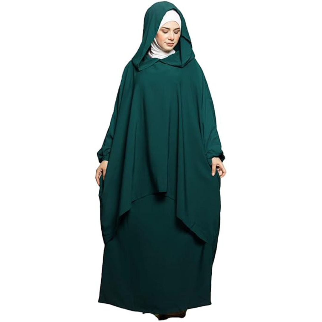 عباية كريب رويال حريمي - 3 قطع - 8016